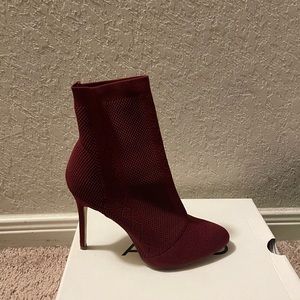 Burgundy Booties